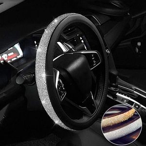 EUC Silver iced out steering wheel cover!